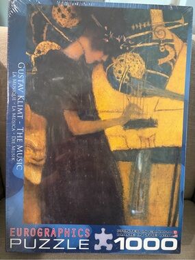 Eurographics 1000pc Puzzle - Gustav Klimt "The Music"